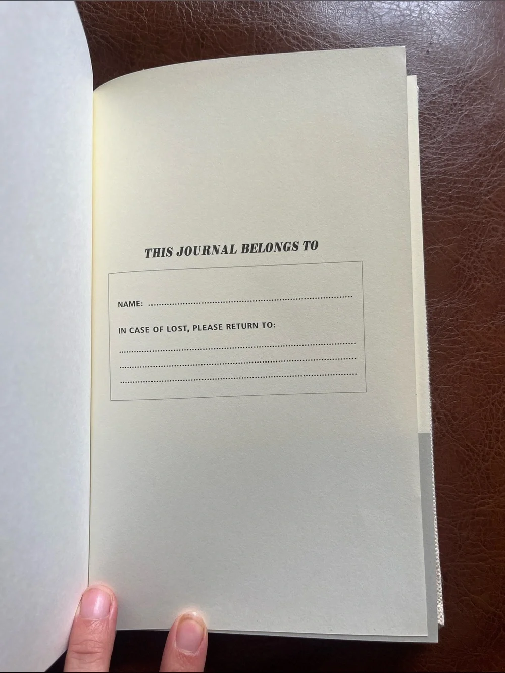 The Gratitude Daily Journal - Cream Hardcover